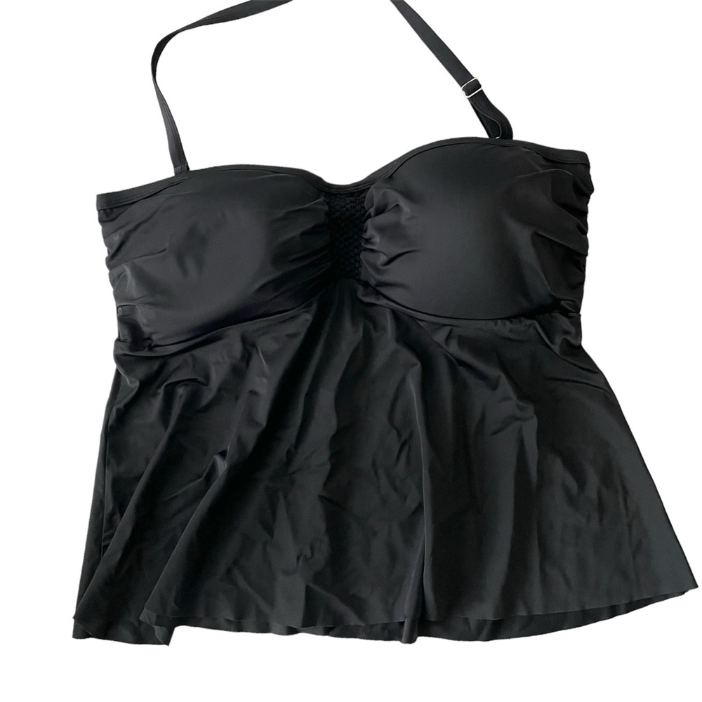 Swim Top Separate with Halter Strap Plus SIze